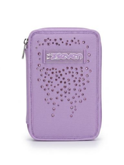 Astuccio 3 zip Lilla Glitzcute Seven