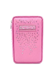 Astuccio 3 zip Rosa Glitzcute Seven