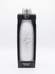 Borraccia Acciaio 500ml Bianca Glitzcute Seven