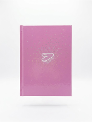 Diario Standard 12M Rosa Glitzycute Seven
