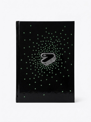 Diario Standard 12M Nero Glitzycute Seven
