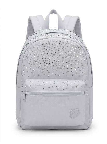Zaino Round XS Azzurro Polvere Glitzycute Seven