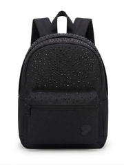Zaino Round XS Nero Glitzycute Seven