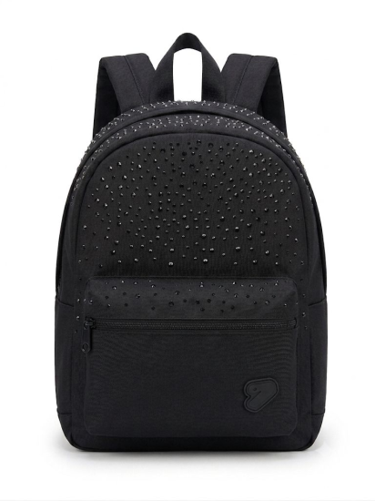 Zaino Round XS Nero Glitzycute Seven