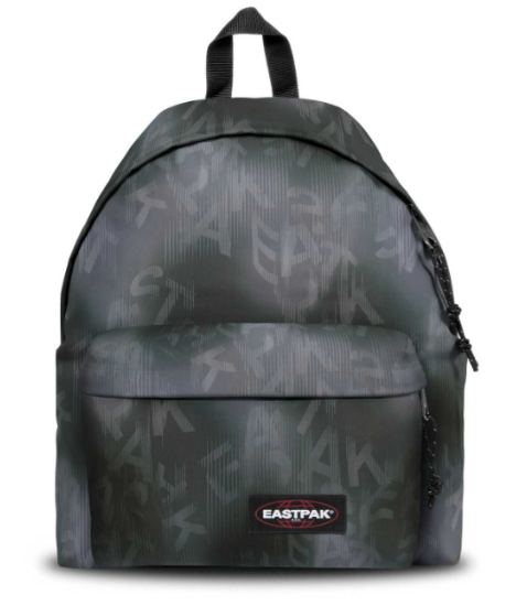 Zaino Americano Padded Pak'r Letter Dye Black Eastpak