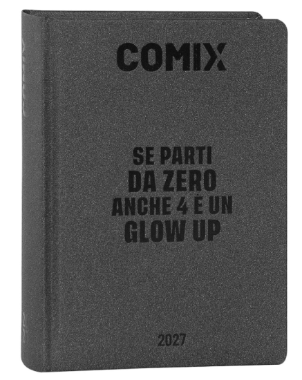 Diario 16M Mini Charcoal Comix