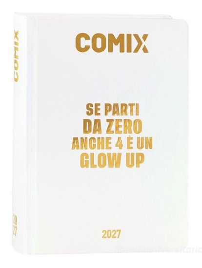 Diario 16M Mini Holo White Comix