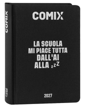 Diario 16M Mini Black&Silver Comix