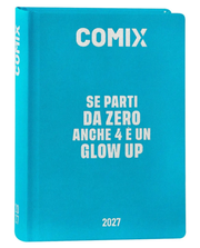 Diario 16M Mini Azzurro Comix