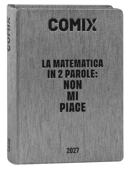 Diario 16M Mini Gear Black Comix