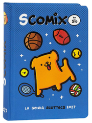 Diario Medium 16M Blu Scomix Comix