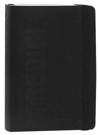 Agenda 13M Day Mini Black Yourself U Comix