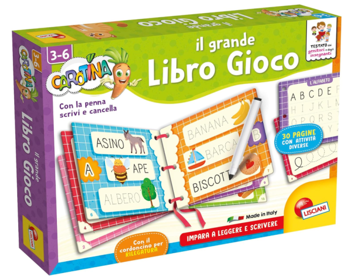 Carotina Il Grande Libro di Carotina Lisciani