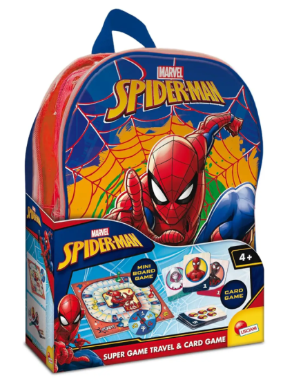 Zainetto Spiderman Supergame Travel BackpackLisciani