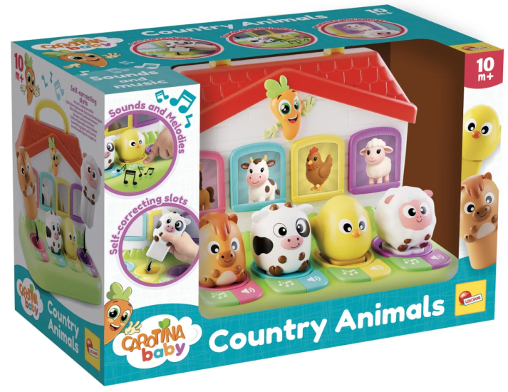 Carotina Baby Country Animals Lisciani