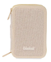 Astuccio 3 Zip Glitter Oro Colourbook