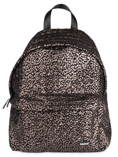 Zaino Americano Savana Nero Leopardato Chic Colourbook