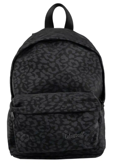 Zaino Americano Standard Black Tie Nero Assoluto Colourbook