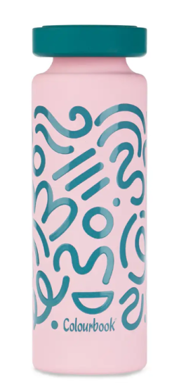 Borraccia Termica Soft Rosa 500 ml Colourbook