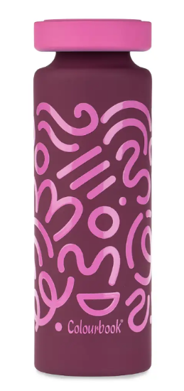Borraccia Termica Soft Fucsia 500 ml Colourbook