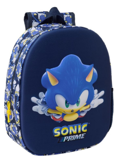 Zaino 3D City Asilo Sonic