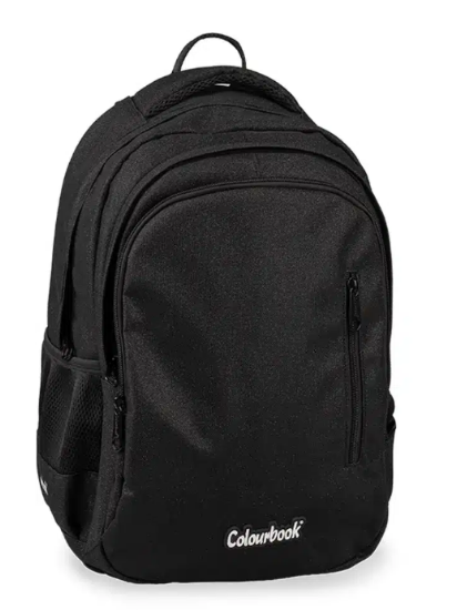 Zaino Scuola Nero Glitter Colourbook