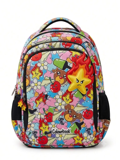 Zaino Scuola Multicolor Gianpiero x Colourbook