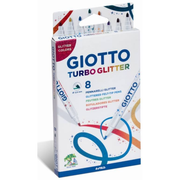 Pennarelli Giotto Turbo Glitter (conf. 8 pz)