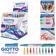 Pennarelli Giotto Turbo Soft Brush (conf. 10 pz)