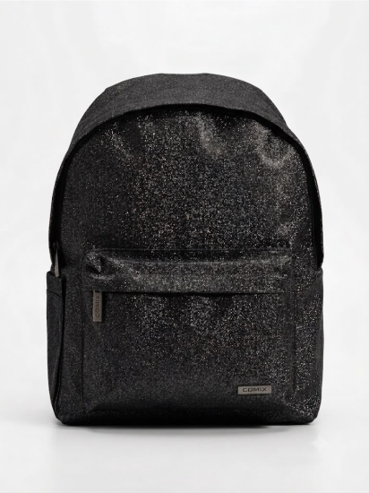 Zaino Americano Nero Glitter Comix
