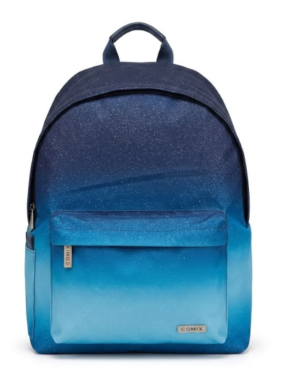 Zaino Americano Blu Sfumato Glitter Comix