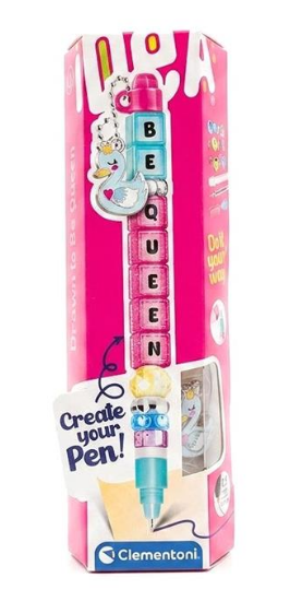 Create Your Pen Drawn to Be Queen Clementoni