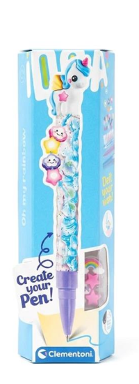 Create Your Pen Oh My Rainbow Clementoni