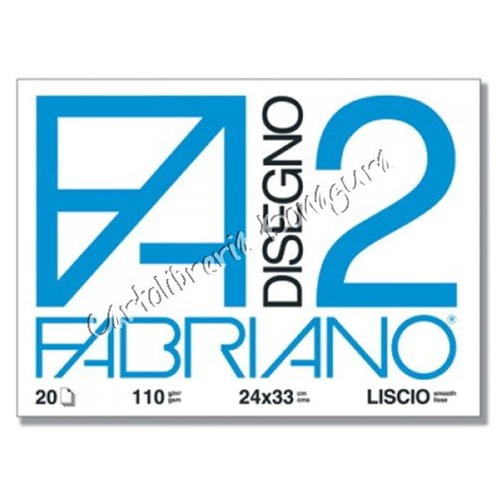 Fabriano Blocco F2 Formato Tradizionale 24X33