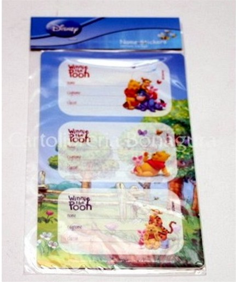Name Stickers Winnie Pittorico