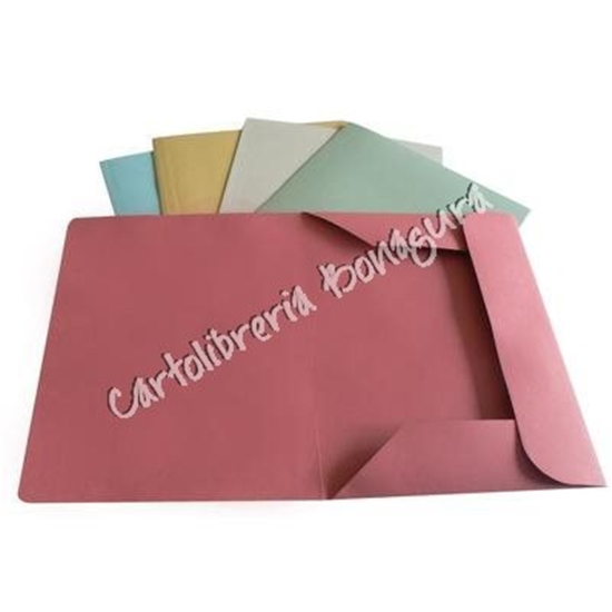 Cartelle in Cartoncino a 3 lembi 25x34 (Conf. 50)