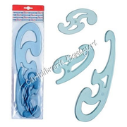 Curvilinee 3 pezzi 13,16,32cm