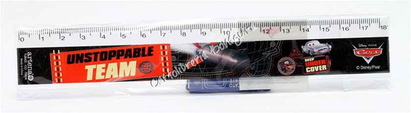 Righello 18cm Cars