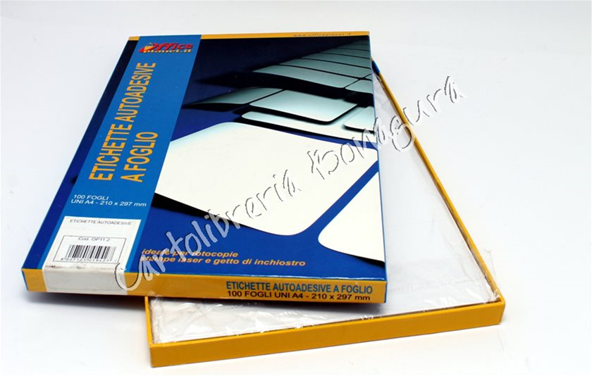 Etichette Autoadesive A4 (conf. 100ff)