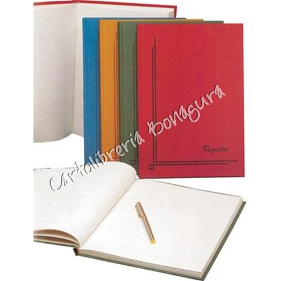 Registro Cartonato A4 1R 75ff BM