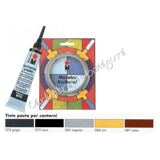 Pasta per Contorni (Piombo) 20ml Marabu