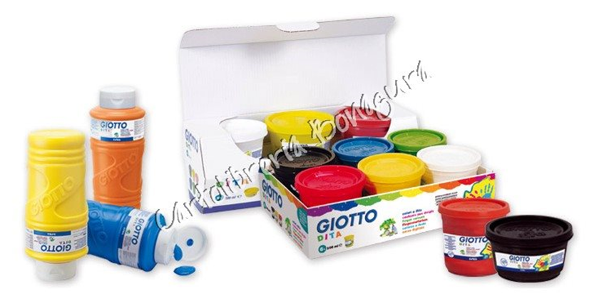 Colori a Dita 100ml Giotto (conf. 6)