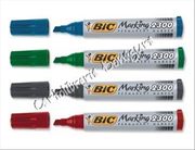 Permanent Marker Marking 2300 punta Scalpello Bic