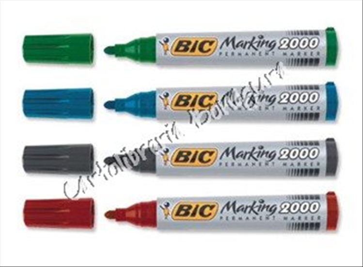 Permanent Marker Marking 2000 punta Tonda Bic