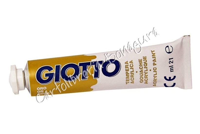 Tempera Agrilica 21ml Giotto Oro