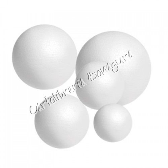 Sfera in Polistirolo diam. 6 cm