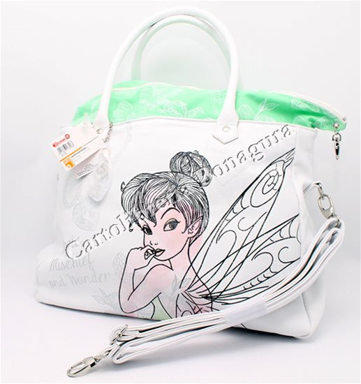 Fashion Bag Bianco Tinker Bell Sparkiling