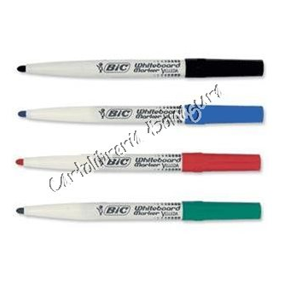 Pennarello per Lavagne Whiteboard Velleda Punta Tonda Bic