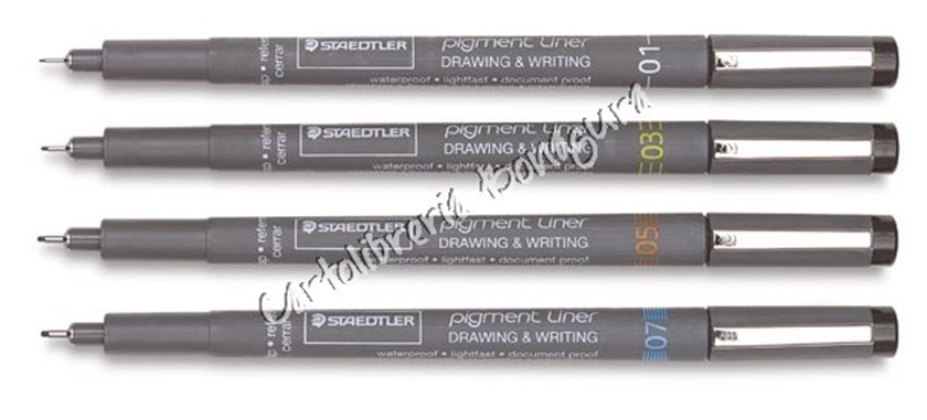 Penna a China Pigment Liner Staedtler