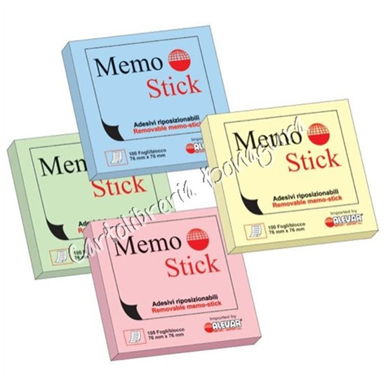 Memo Stick 38x51mm Alevar (1pz)